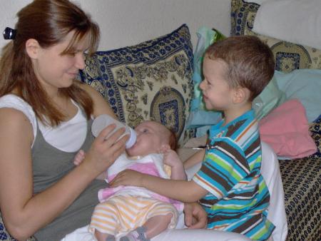 aliyah malcom et leur maman nadia 